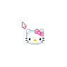 Fast Blinking Hello Kitty