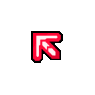 Animated Dance Dance Revolution DDR Red