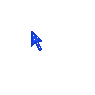 Midnight Blue Glitter Pointer