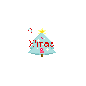 Animated Blue Xmas Tree
