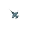 Lockheed-Martin F-16C Fighting Falcon Military Jet