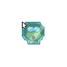 Frozen In Solid Ice Monkey
