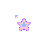 Flashy Colorful Purple Pink Star 3