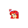 Disney The Little Mermaid Ariel Glitter